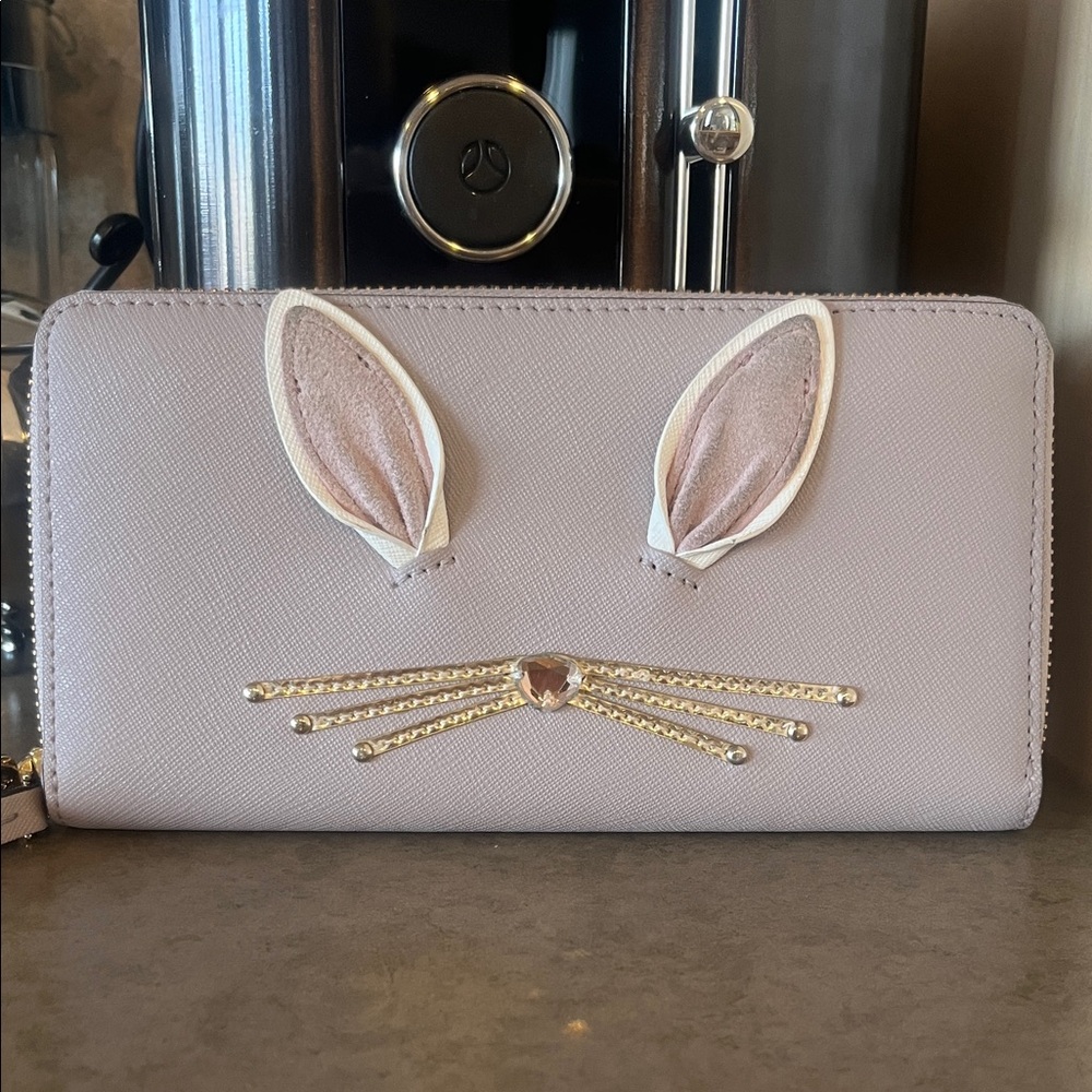 Kate Spade "Hop To It Rabbit Neda" continental wallet